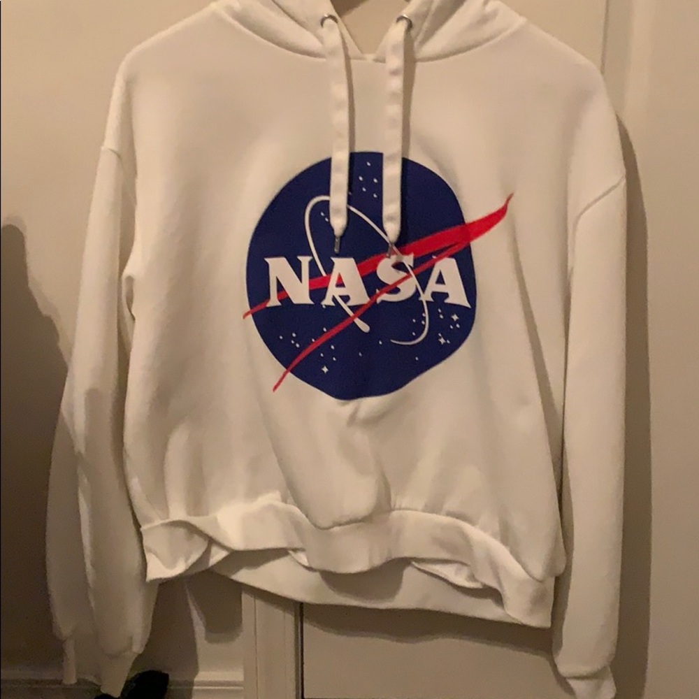 Cropped nasa hoodie